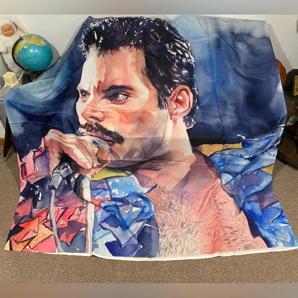 Freddie Mercury Shower Curtain