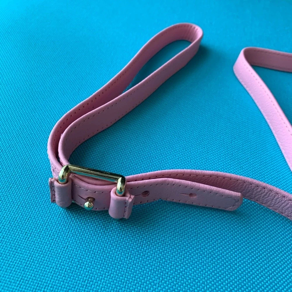 New Oscar De La Renta leather dog leash.