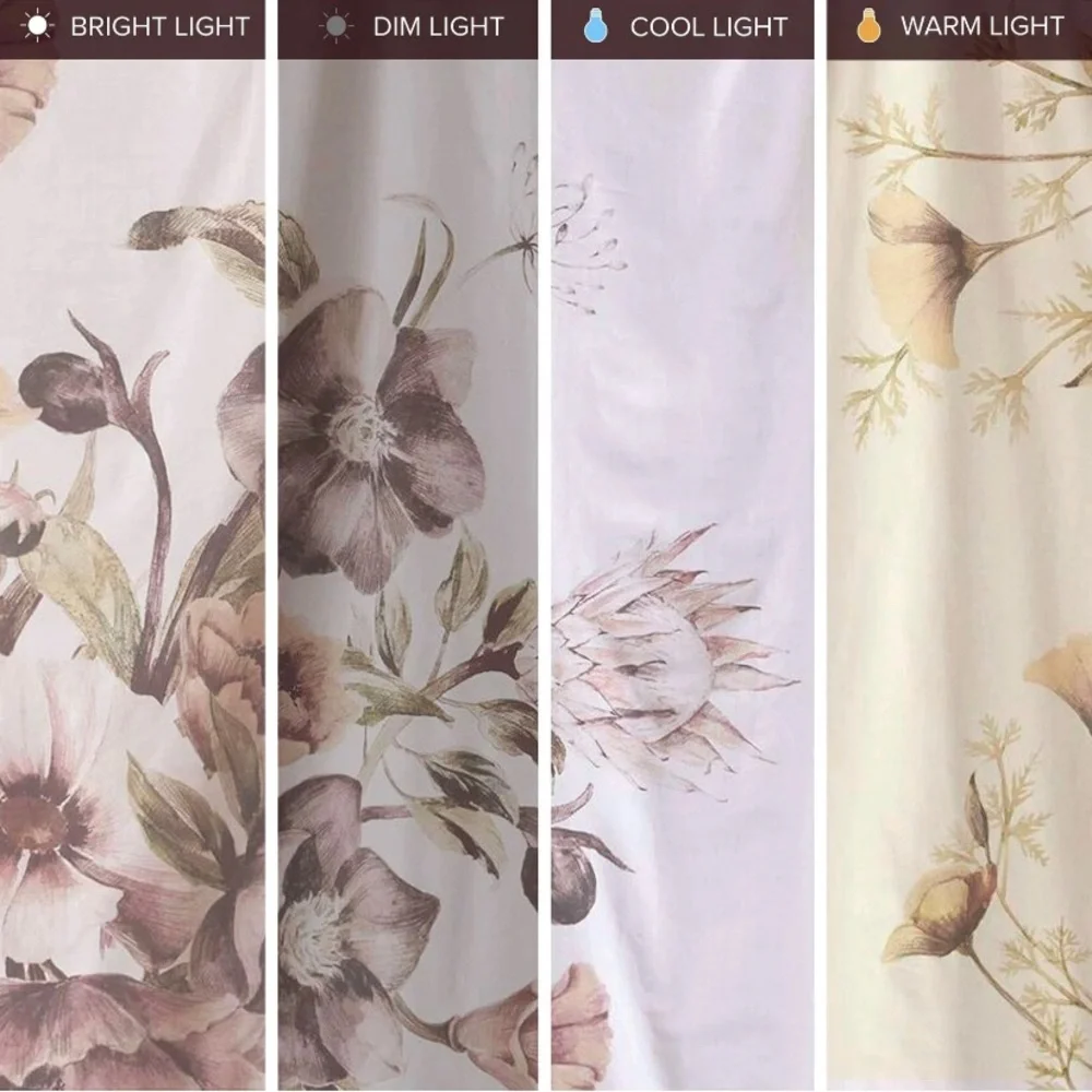 Madison Park Floral Cotton Blend Duvet Cover Set All Season Breathable Bedding k