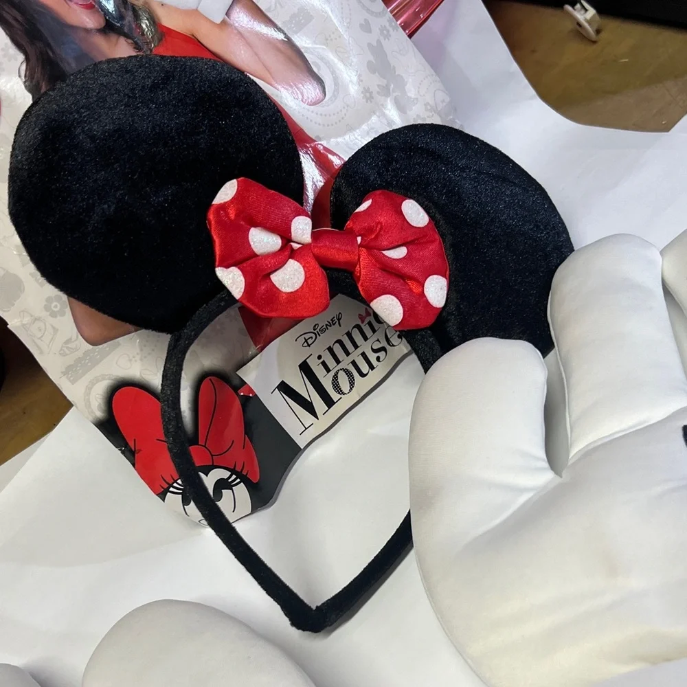 Disney bow mouse white