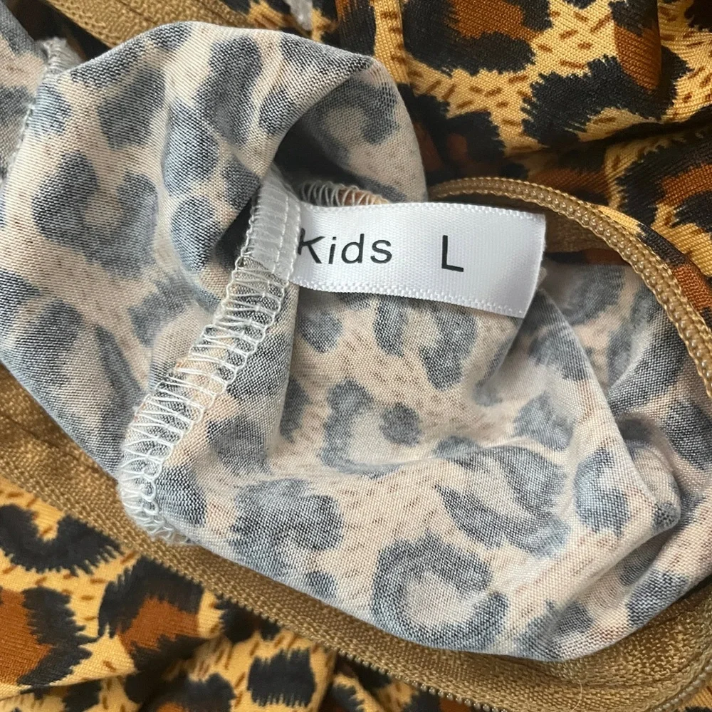 Leopard Print Kids Costume