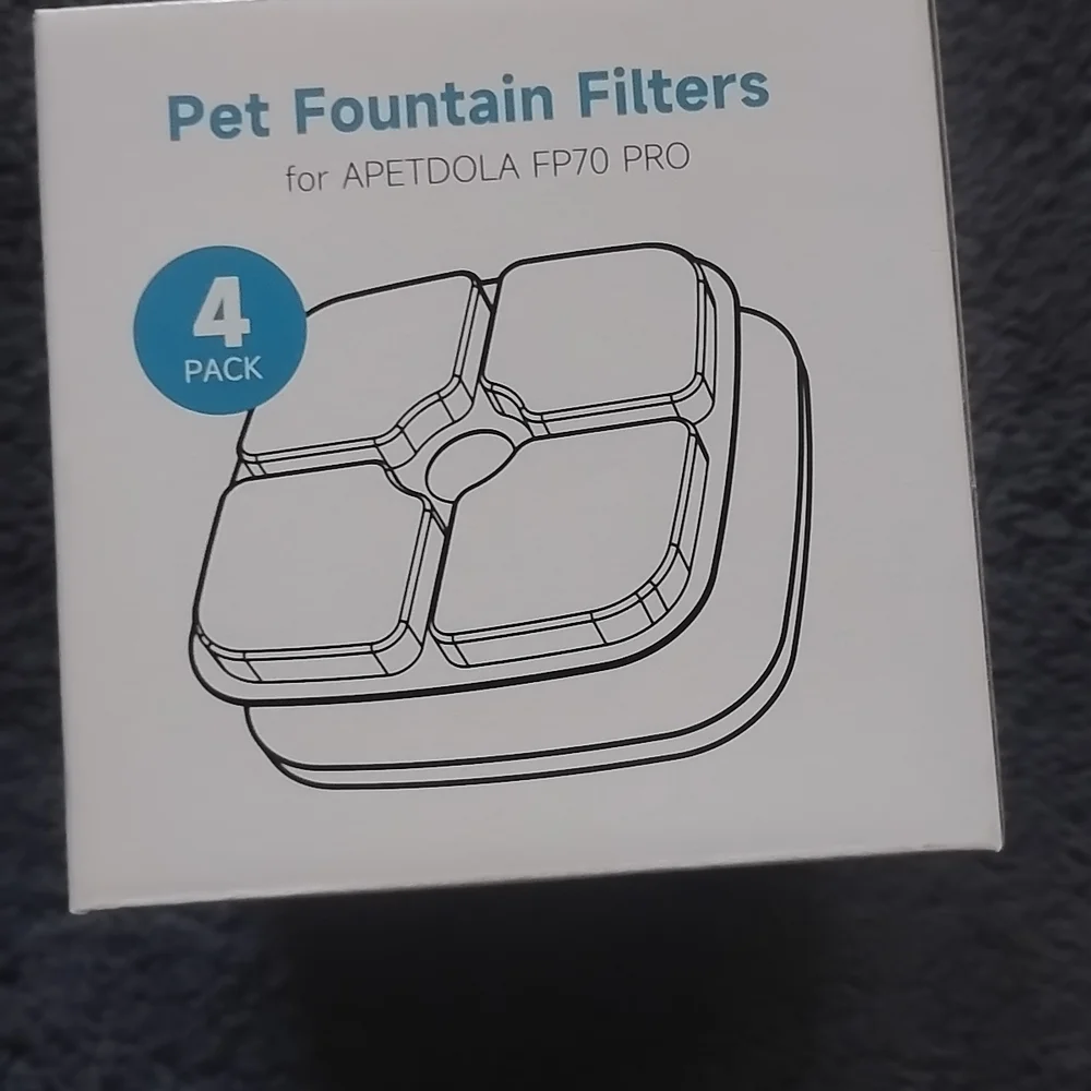 APETDOLA Dog Water Fountain Filters
