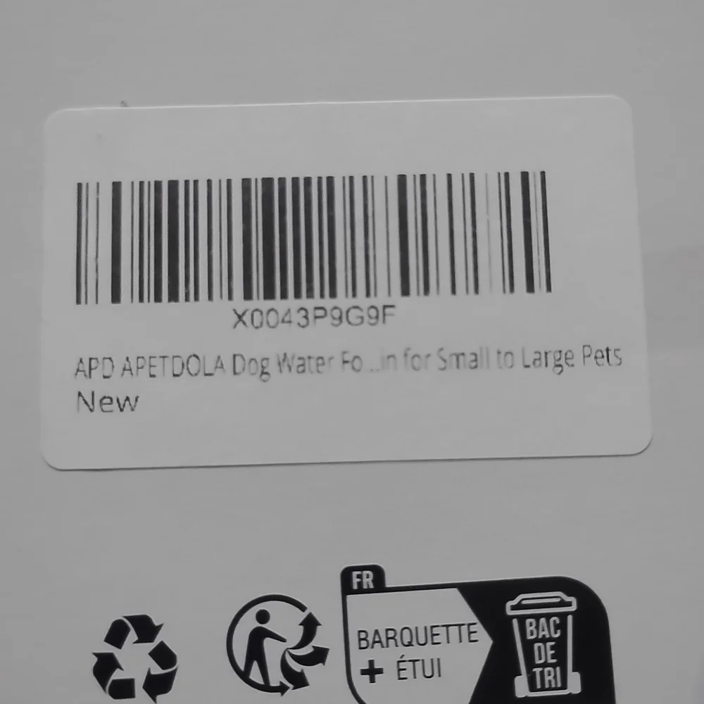 apetdola dog water