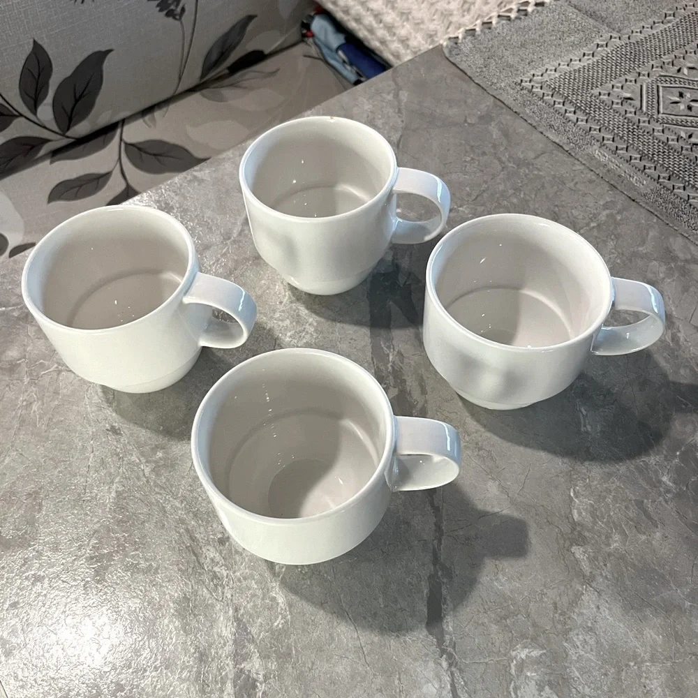Crate & Barrel Staxx Coffee Mug Set(4)