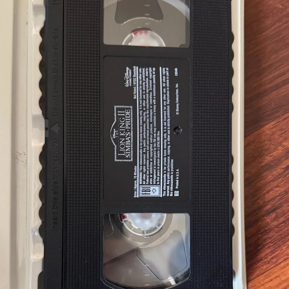 Disney vibrant vhs