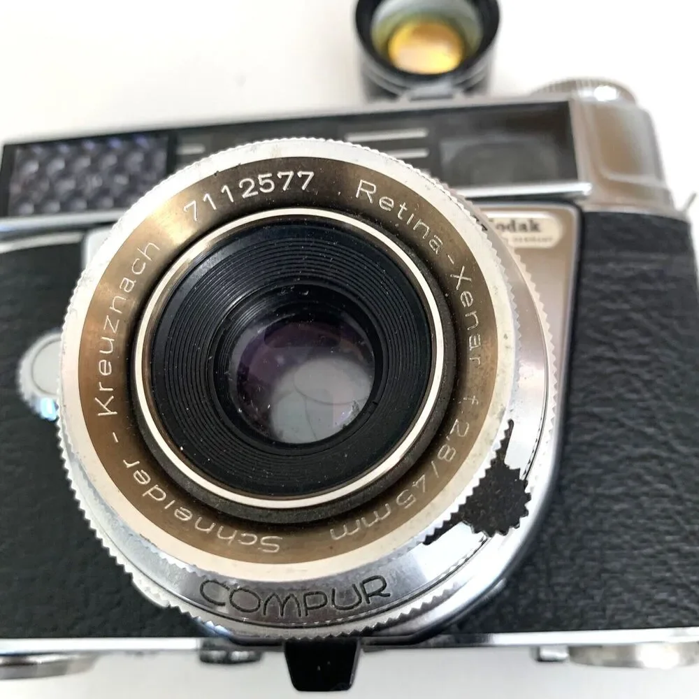 VTG Kodak RetinaAutomatic III Camera w45mm f/2.8 Schneider Xenar Lens VTG 1956