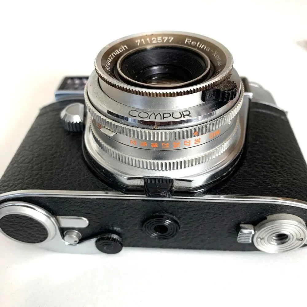 VTG Kodak RetinaAutomatic III Camera w45mm f/2.8 Schneider Xenar Lens VTG 1956