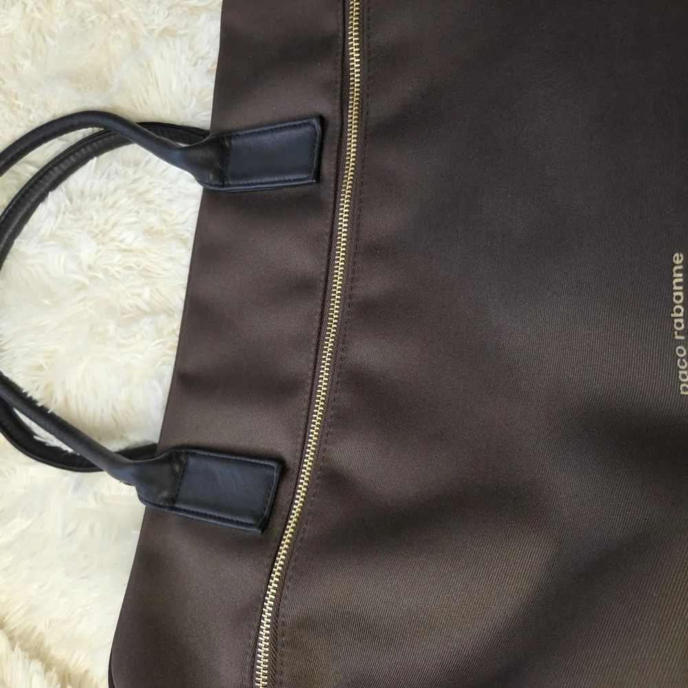 Paco Rabanne Men's Dark Brown Briefcase