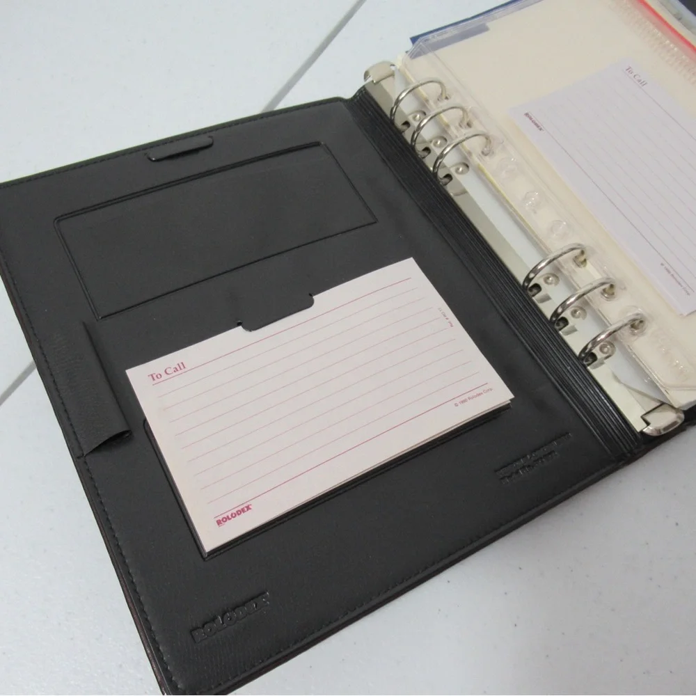 Rolodex as gently 90’s