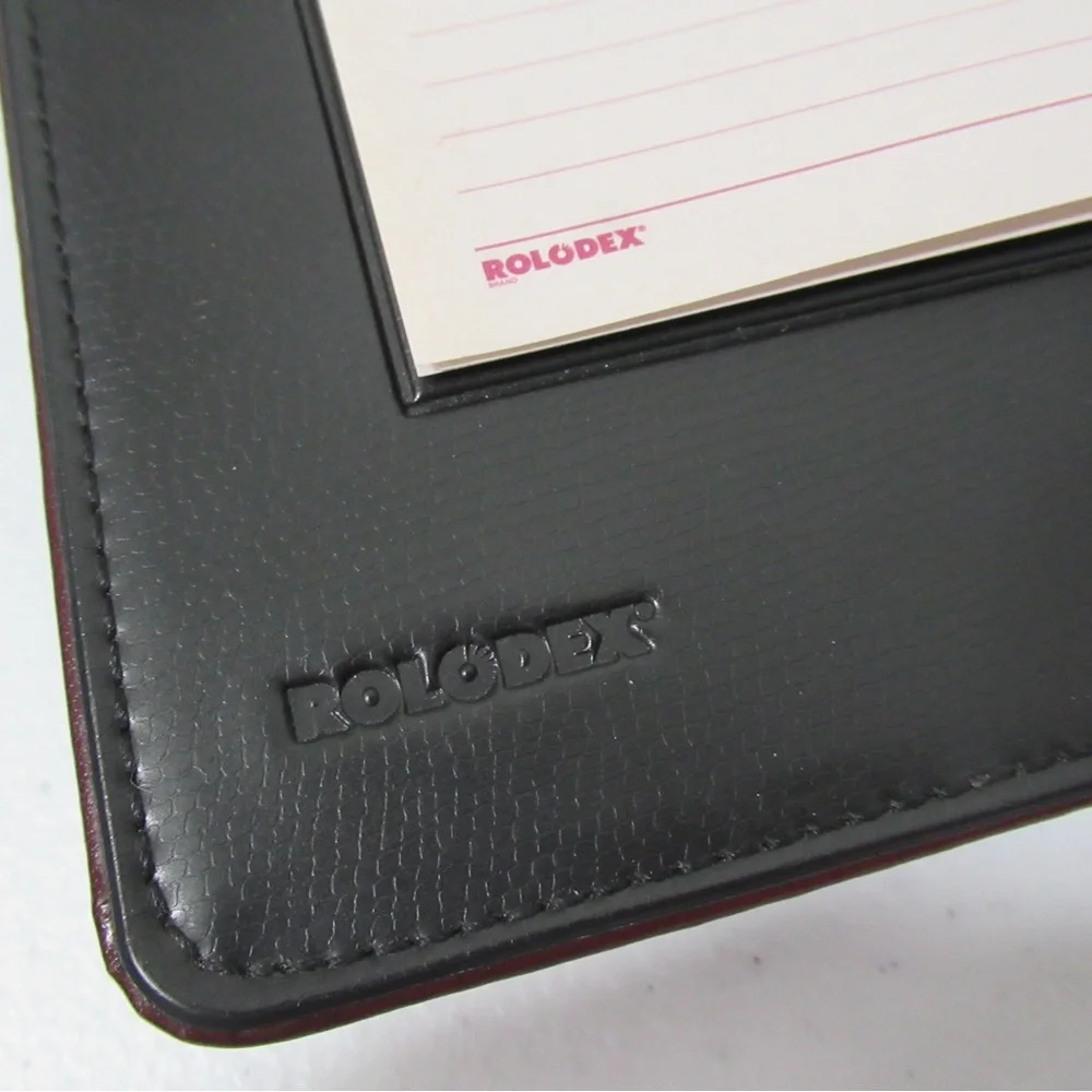 Rolodex gently brown