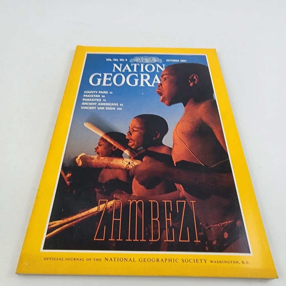 National Geographic Magazine October 1997 No Insert