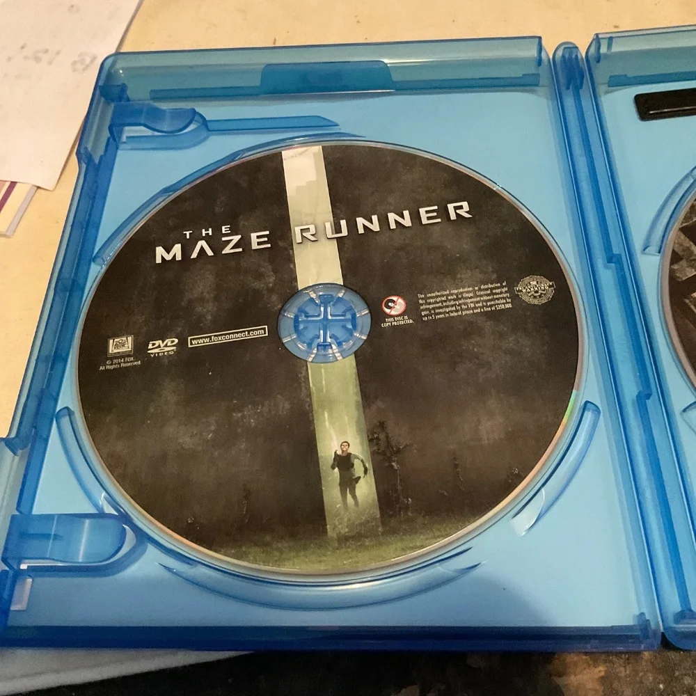 Blu Ray Disc -The Maze Runner. V46