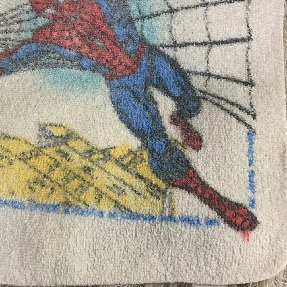 Vintage Spider-Man Marvel Comics Washcloth