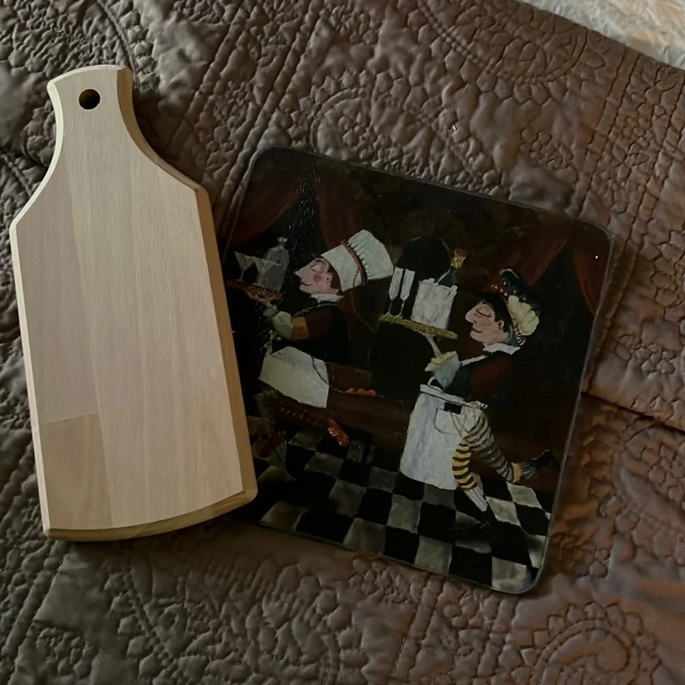 Set of 2 Small Cutting Boards