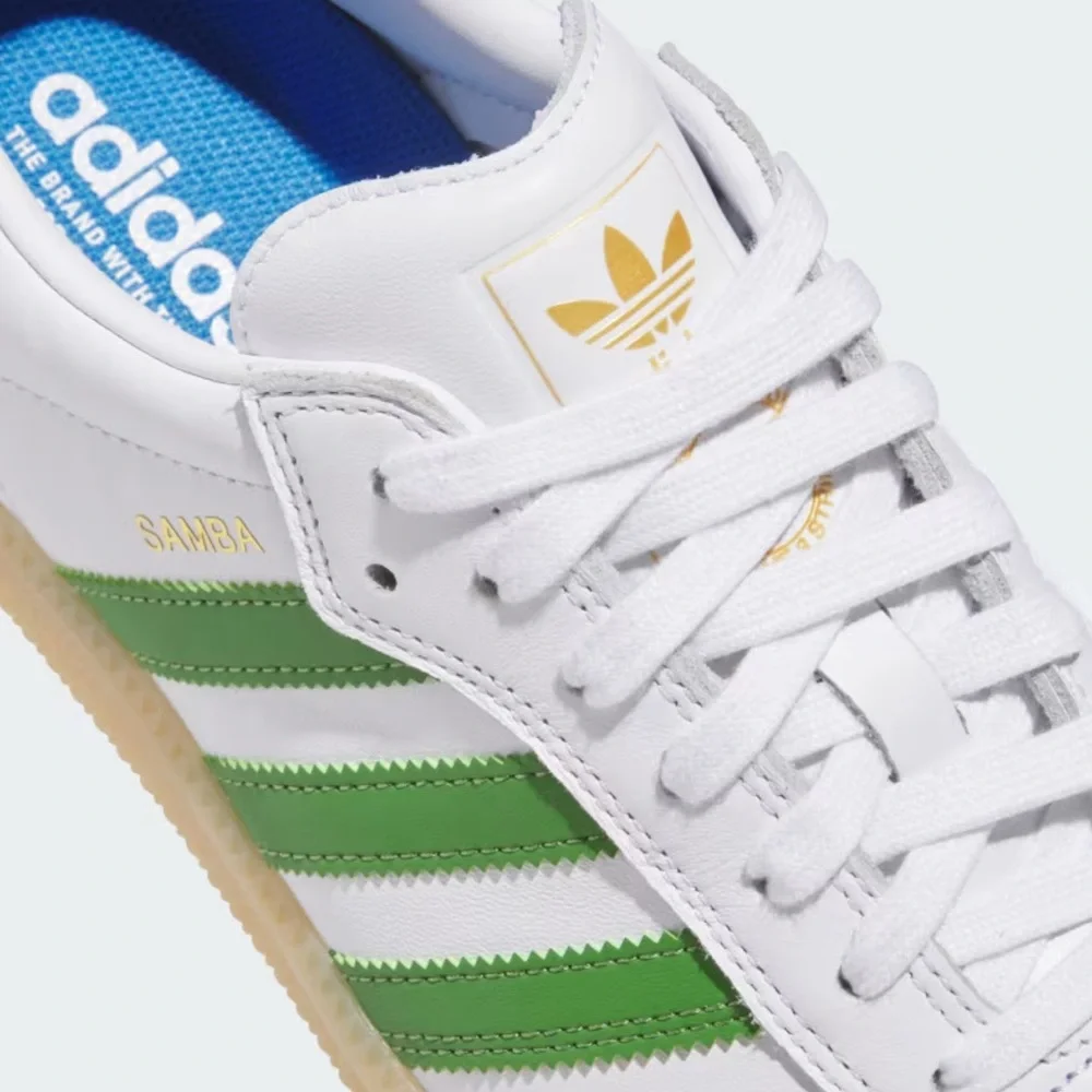 adidas Samba ADV Cloud White / Crew Green / Gum