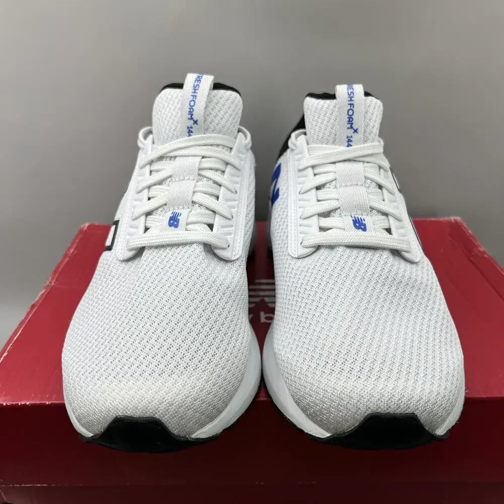 New Balance Fresh Foam X 1440 Sneakers Men Size 10.5 D White Blue Running Shoes