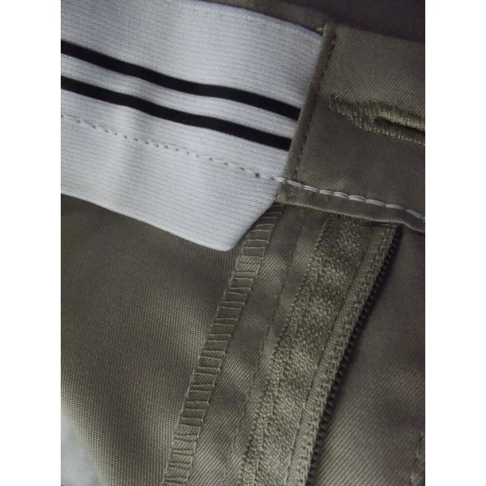 Essentials Pants Mens 38 x 32 Tan Khaki Classic Straight flat front