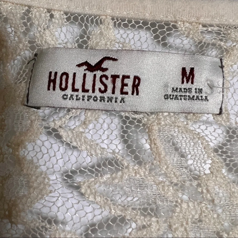 Hollister cream lace