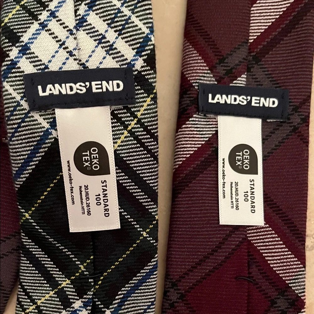 Lands End elegant ties