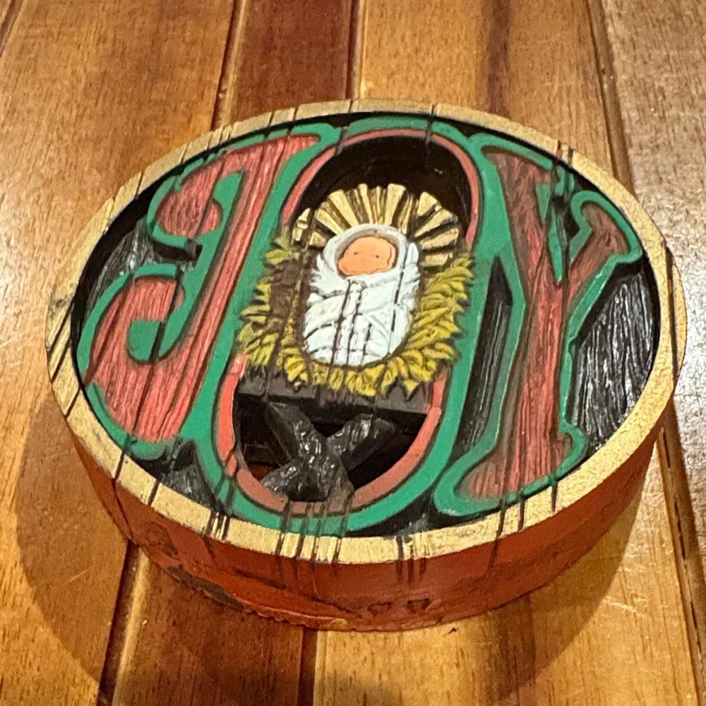 Hallmark woodlike jesus featuring