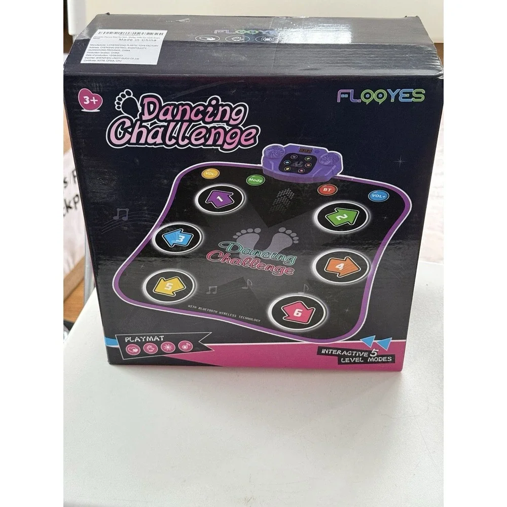 Dancing Challenge Playmat Bluetooth Touch sensitive LED‎ blinking lights