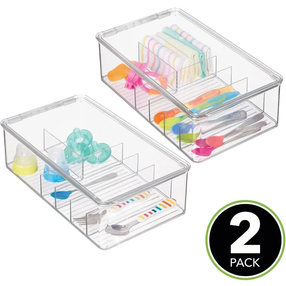 Clear Stackable Storage Organizer