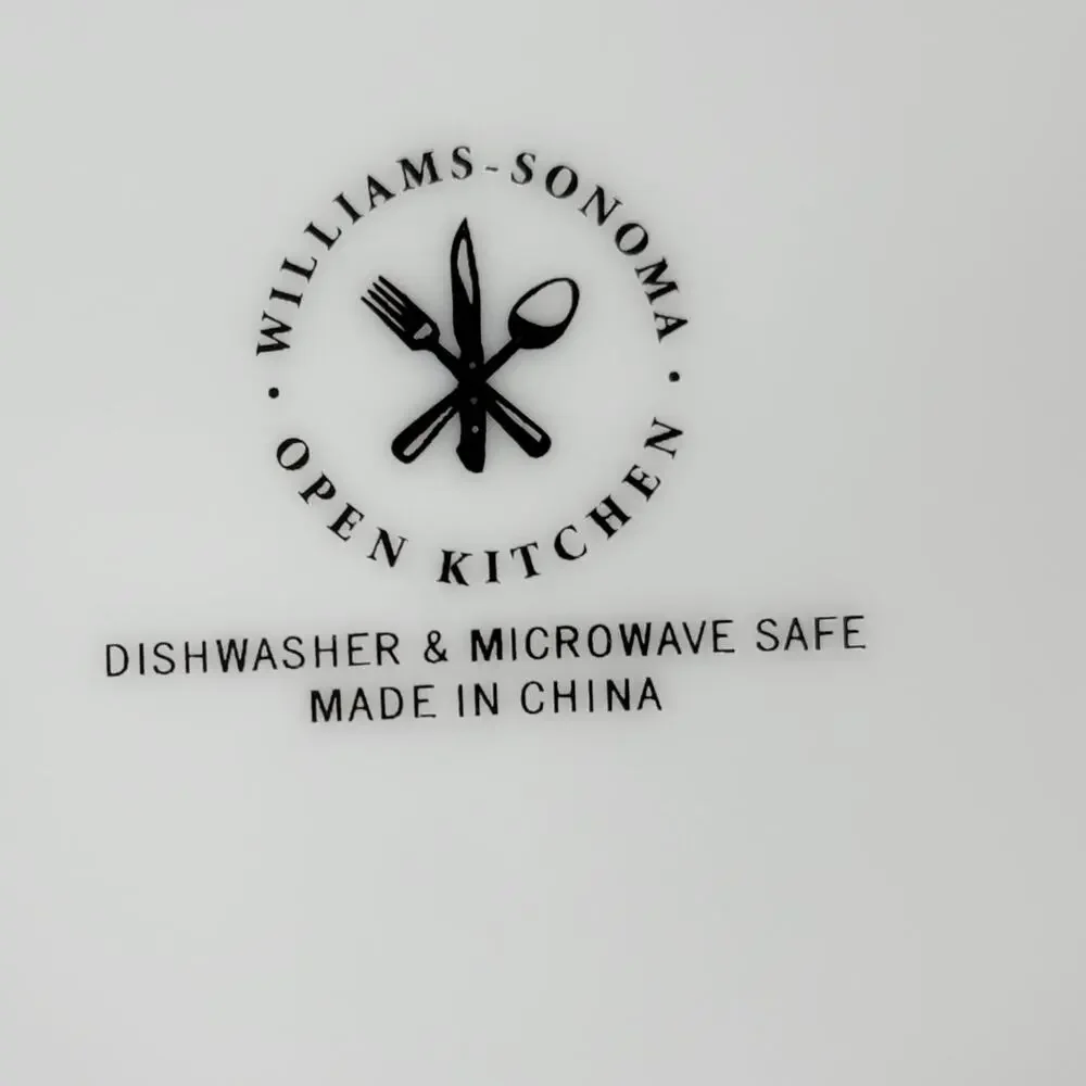 Williams Sonoma Open Kitchen Plate 9