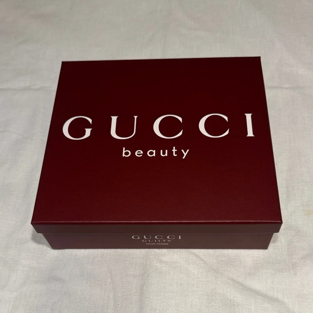 Gucci Beauty Burgundy Box