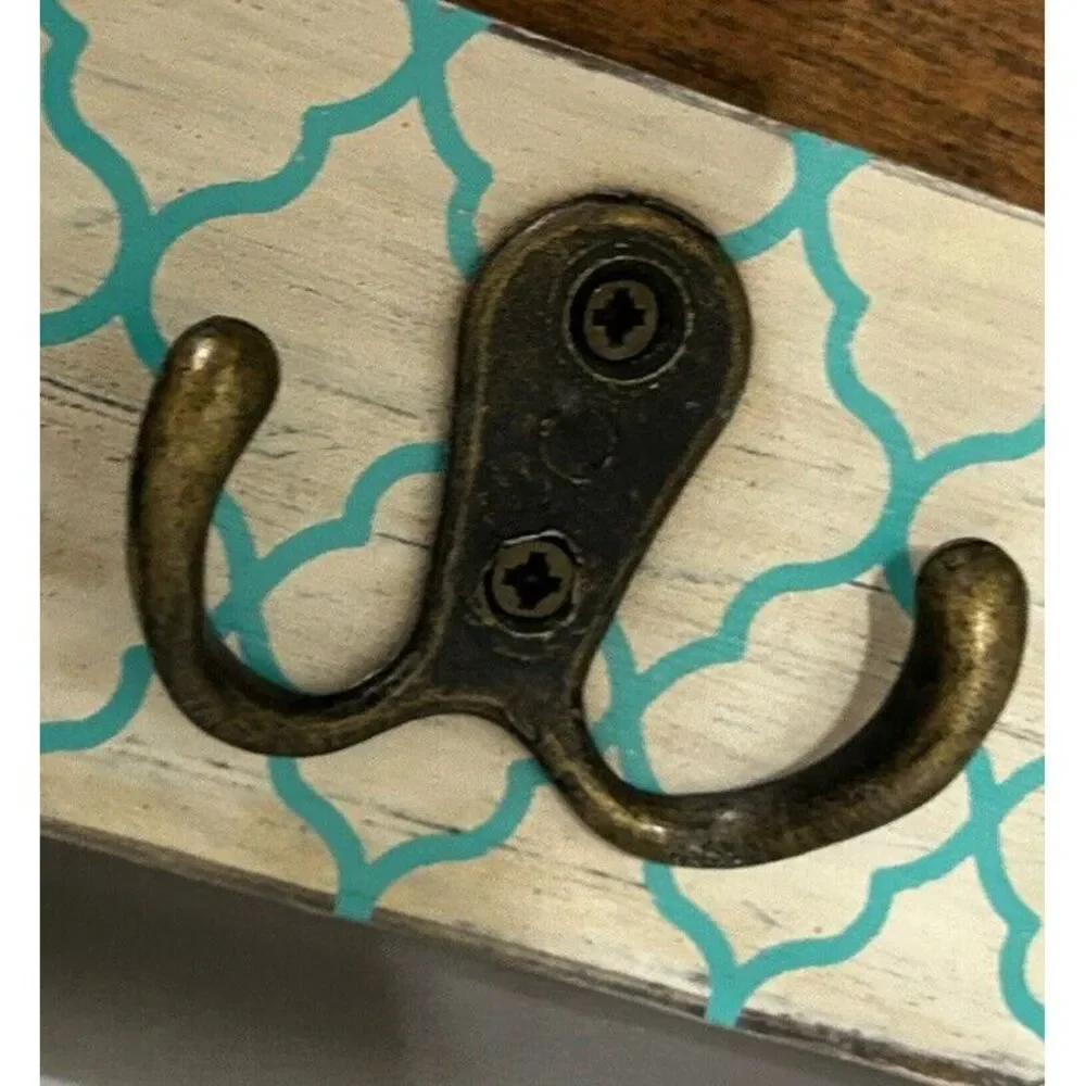 Rustic Wood Key‎ Holder For Wall Farmhouse Wall Shelf Wall Mounted Home Decor