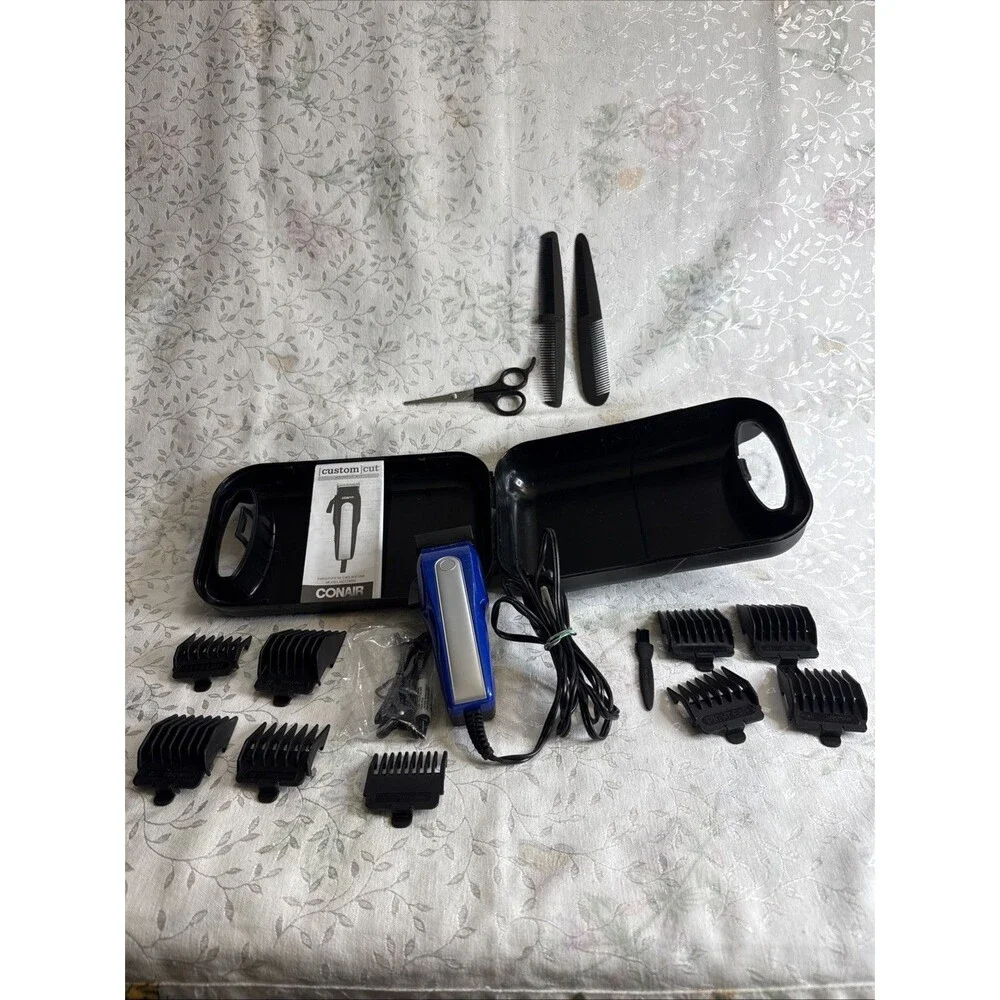 Conair Custom Cut Model HC114WV Haircutting Kit Clippers Trimmer Excellent