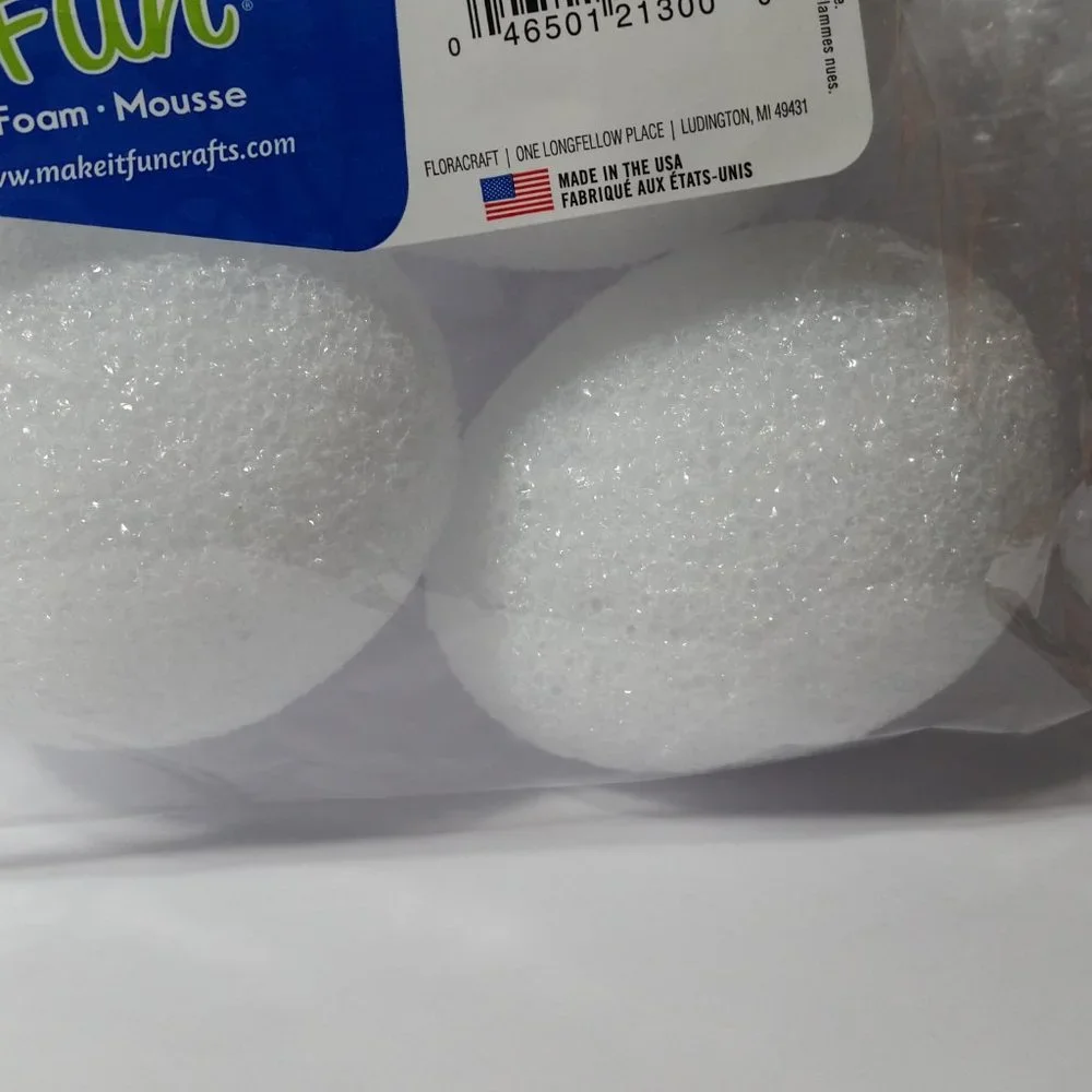 Foam Craft Easter Eggs DIY Decorating 5 Packs of 4
