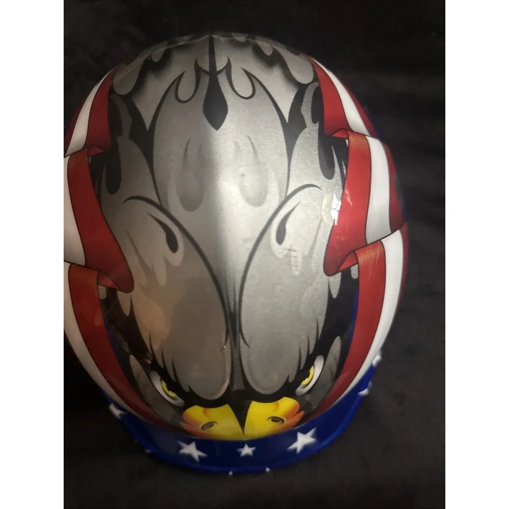 Jackson Products Type‎ 1 Hard Hat With American Eagle Stars And Stripes.