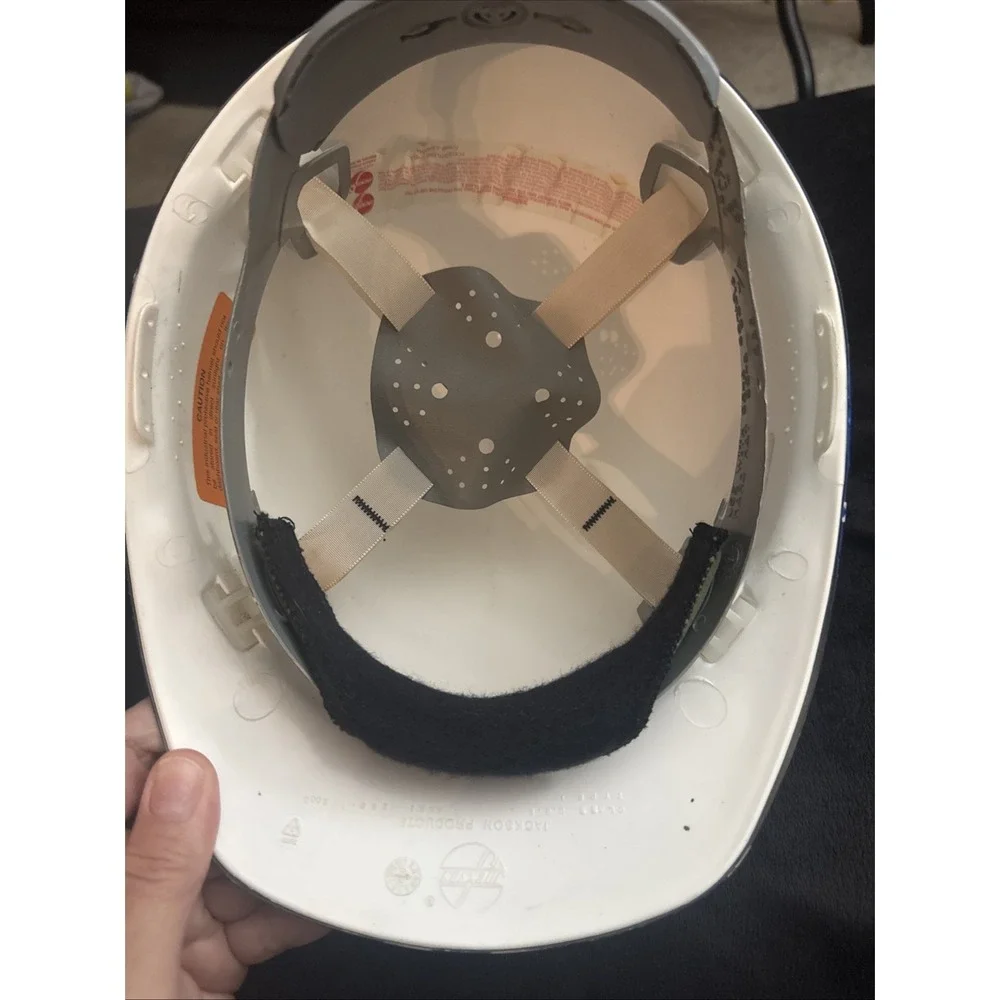 Jackson Products Type‎ 1 Hard Hat With American Eagle Stars And Stripes.