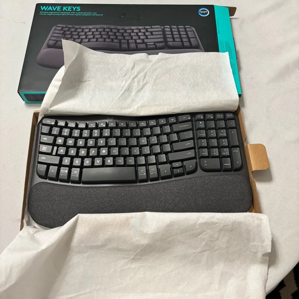 Logitech Wave Keys Bluetooth Keyboard