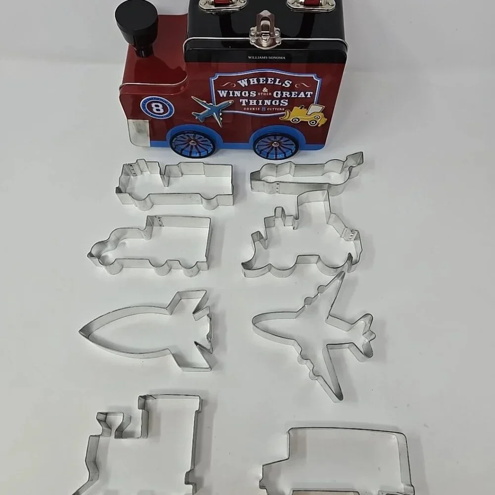 Williams Sonoma Wheels, Wings, and Other Great Things Cookie Cutters, in Train