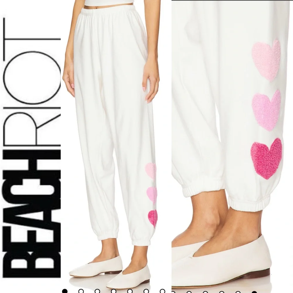 NWT Beach Riot Georgie Joggers on XOXO Cream L