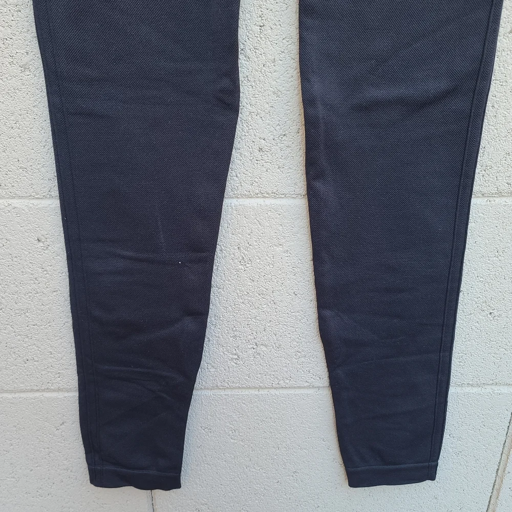 Spanx | Look at Me Seamless Stretchy Knit Leggings in Very Black Size Large