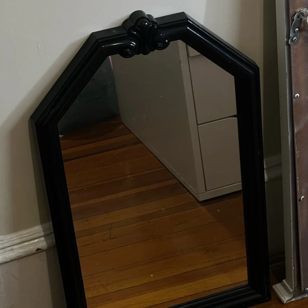 Elegant Black Wall Mirror