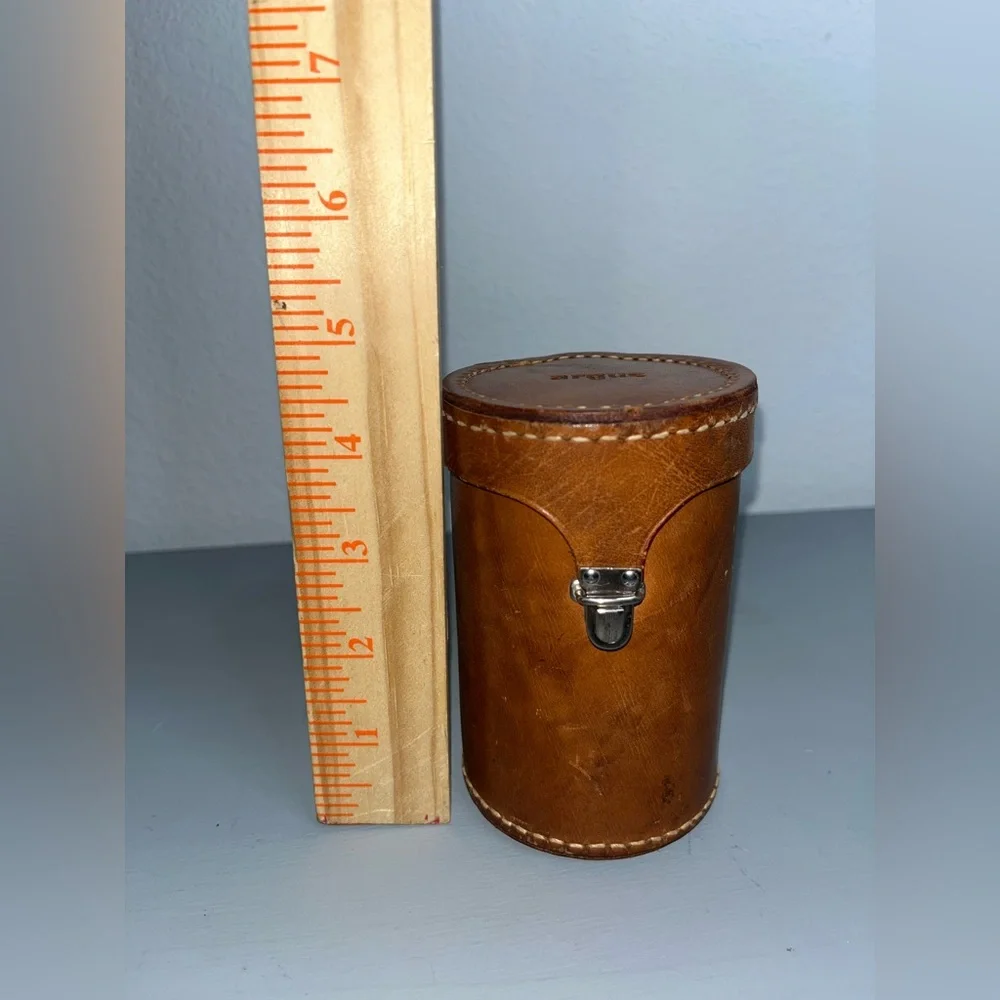 Steinheil Munchen Argus Cintagon 100mm f/3.5 Lens in Leather Case C44 Mount V24
