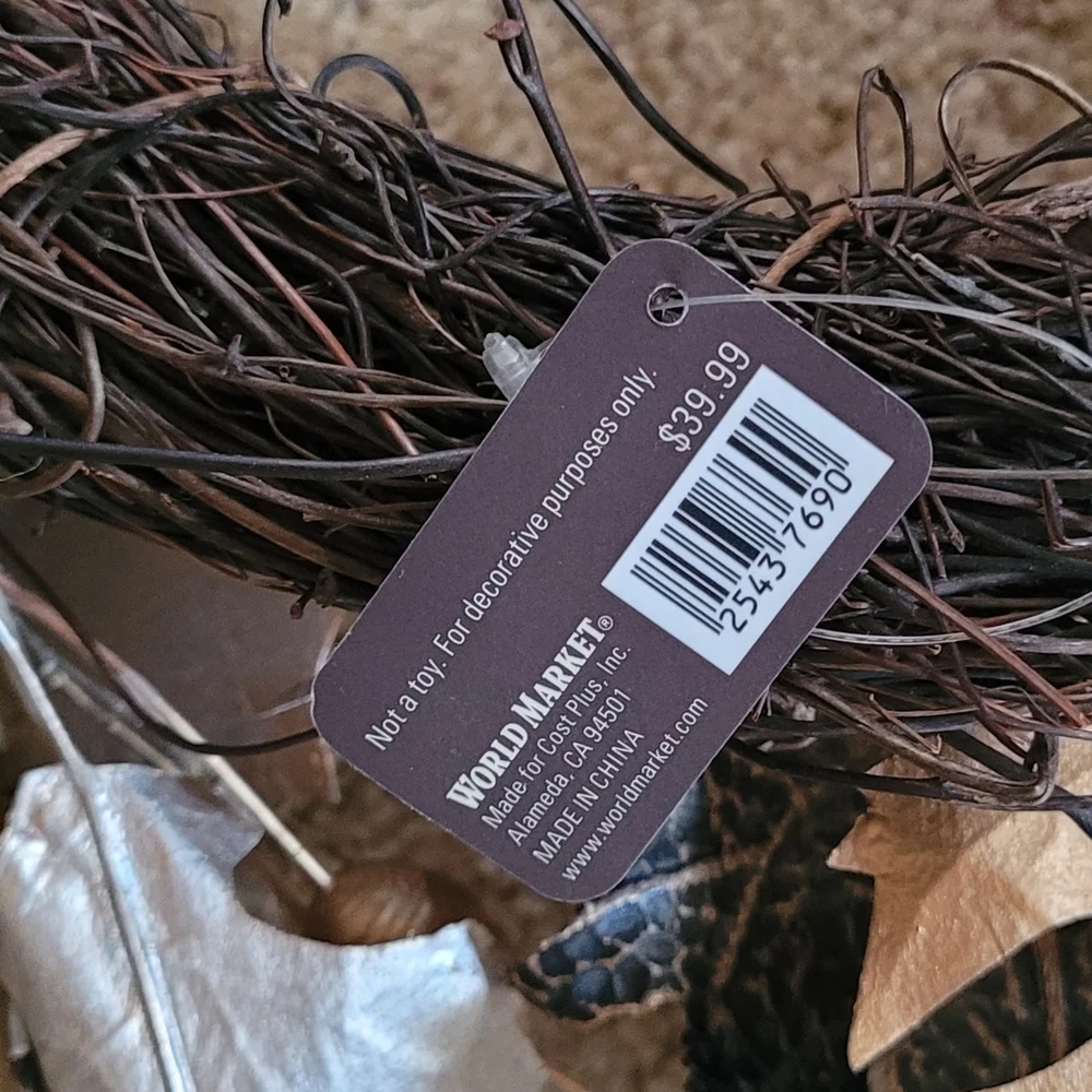 Cost Plus World Market charming wreath