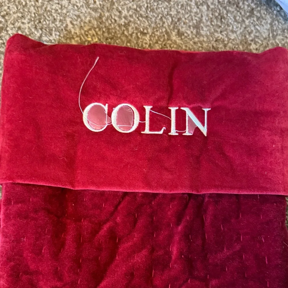 Pottery Barn Colin Stocking