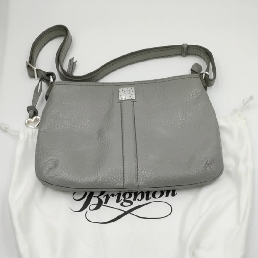 Brighton Taryn Leather Graystone Purse