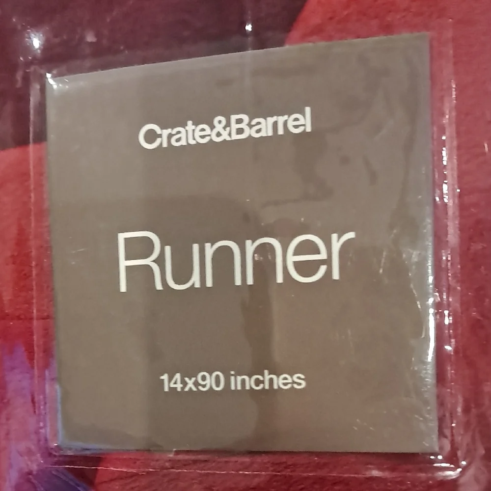 Crate&Barrel Multicolor Runner