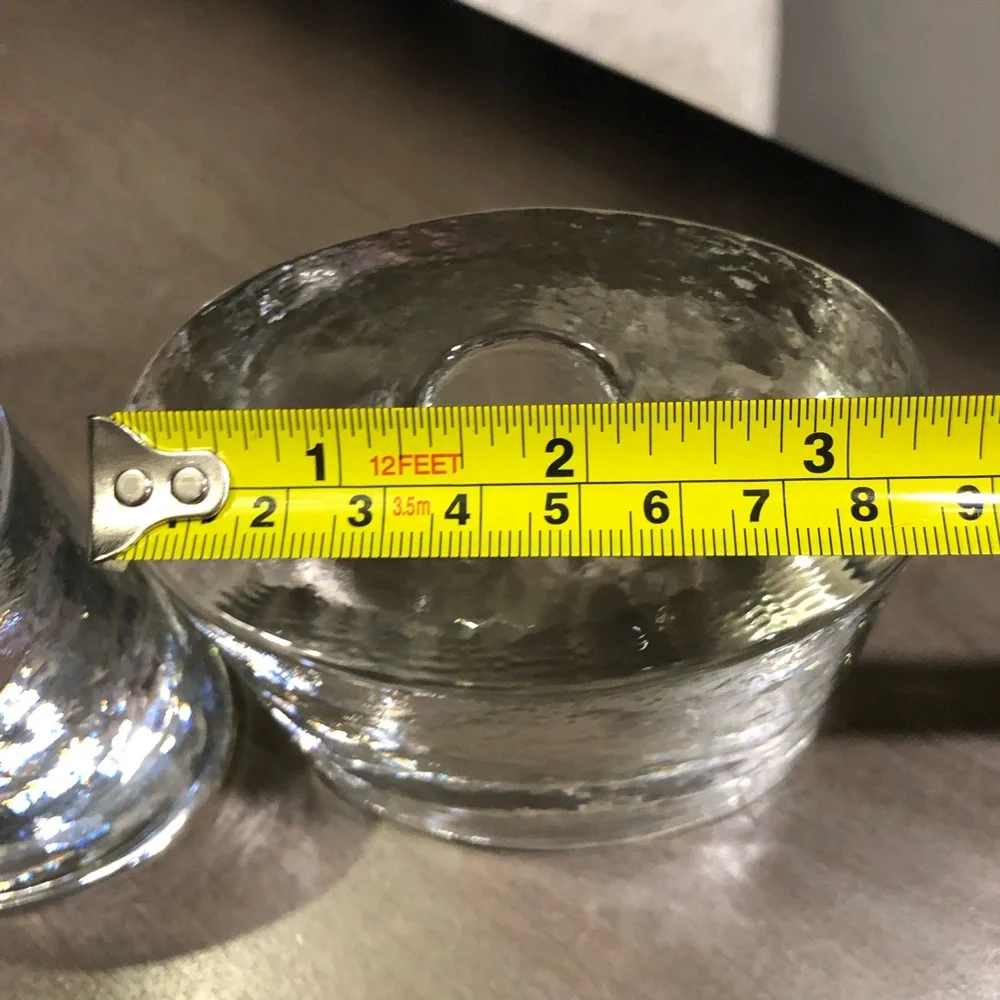 Crate&Barrel perfect candle glass