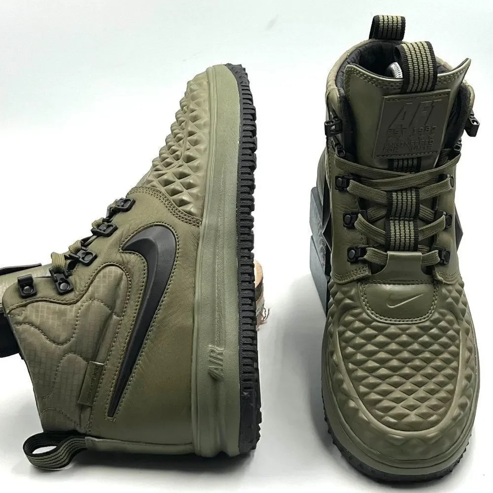 Nike Lunar Force 1 Duckboot '17 GS 'Medium Olive'