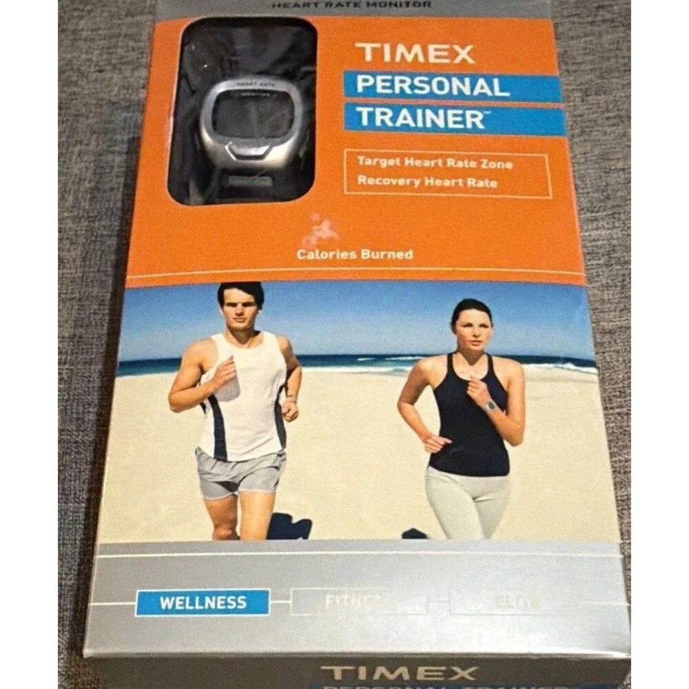 Timex Personal Trainer Heart Rate Monitor Watch – Unisex Digital Fitness Watch