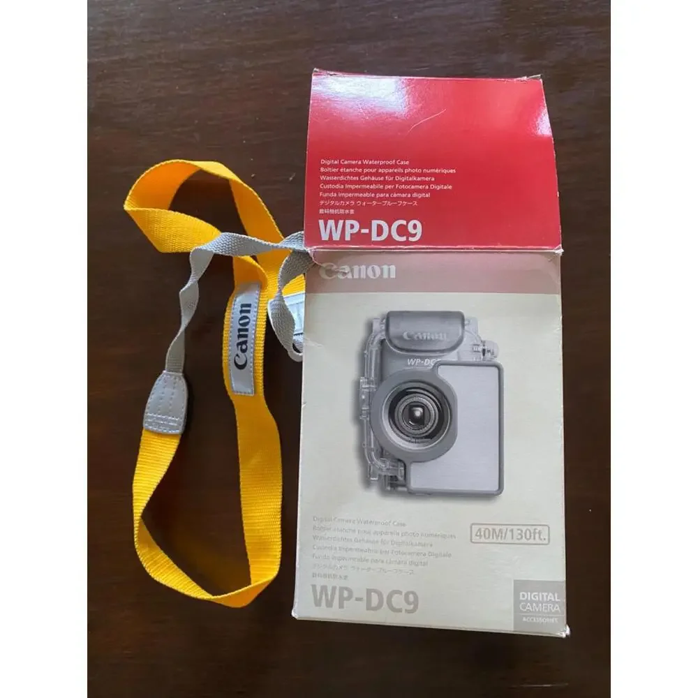 Canon WP-DC9 Waterproof Case for SD800 IS IXUS 850, Complete in box