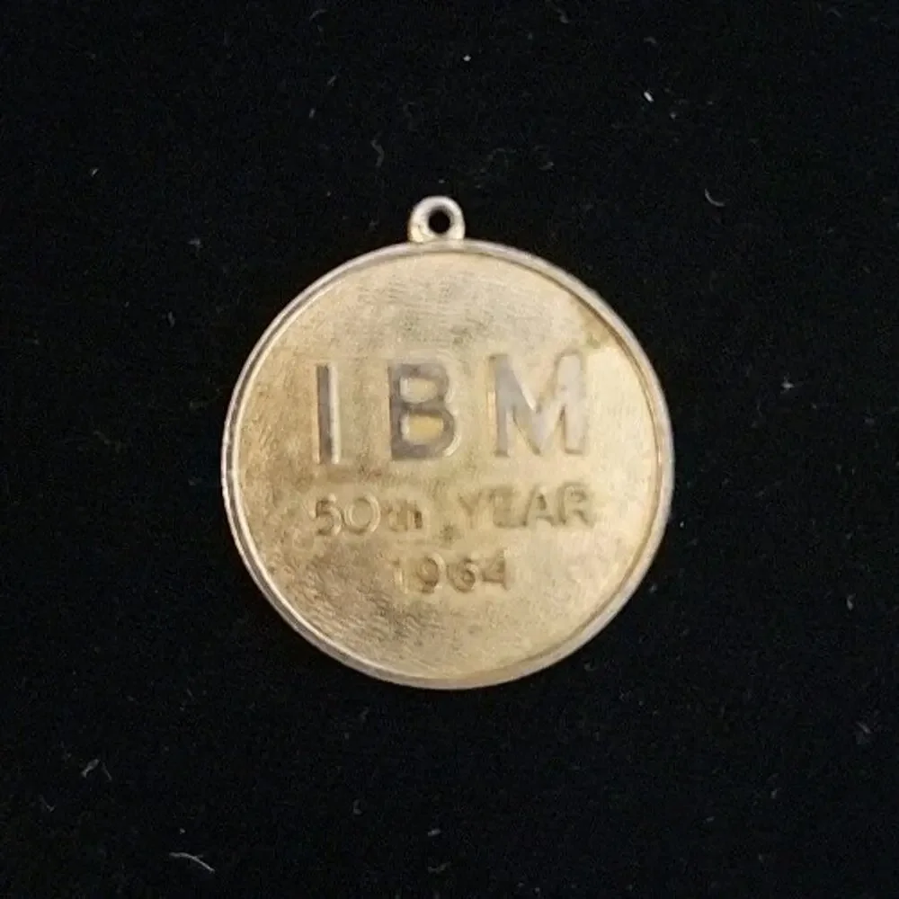Vintage IBM Celebrating 50 years 1914-1964 Charm collectible