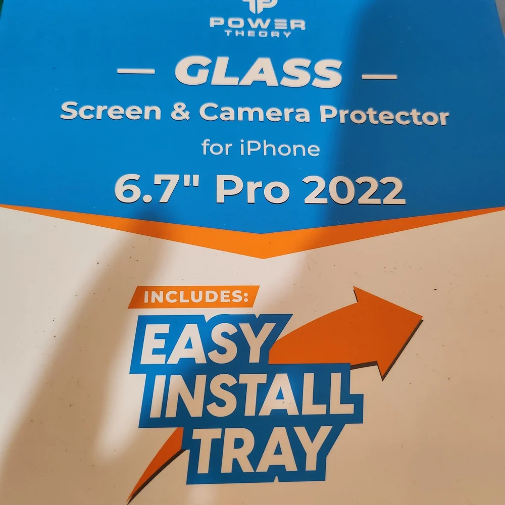 Power Theory Glass Screen Protector for iPhone 6.7