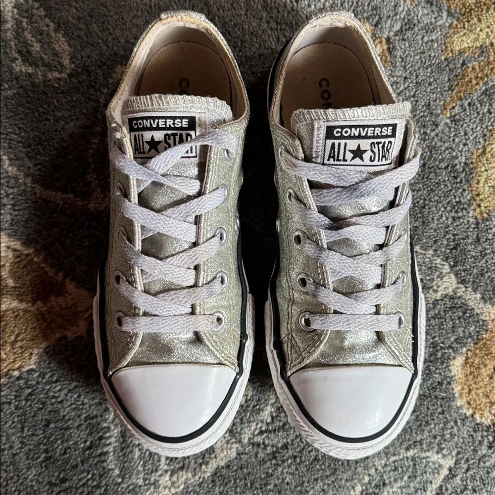 Converse silver all